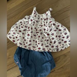 Tommy Hilfiger Floral Baby Outfit